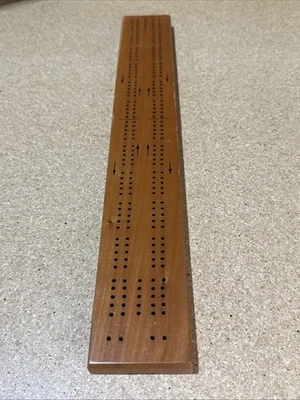 VTG Drueke Tournament Cribbage Board No.15-2 Wood w/ Pegs - image 1 of 4