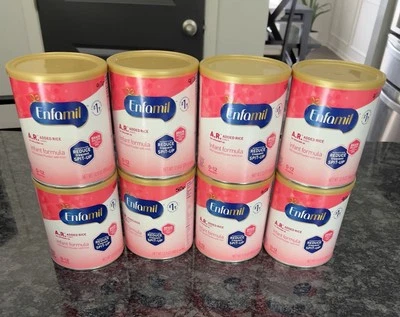 8 Enfamil A.R. Infant Powder Formula 12.9 oz cans Exp 05/26+ - Image 1 of 2