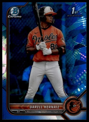 2022 Bowman Sapphire Edition #BCP-27 Darell Hernaiz - Image 1 of 2