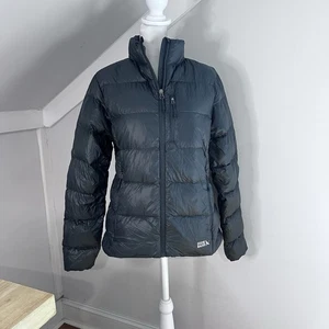 Eddie Bauer Women's Lightweight Packable Puffer Jacket Small Blue/Gray NWT - Picture 1 of 9