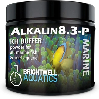 Tampón de alcalinidad en polvo Brightwell Aquatics Alkalin 8,3-P para arrecife 500 g  Foto 1 de 4