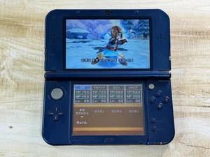 Consola Nintendo Nueva 3DS XL Azul Metálico Probada Japón versión D4930 - Imagen 1 de 24