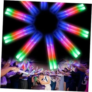 156Pcs Foam Glow Sticks Bulk, Light Sticks for Parties Ultra Durable,LED Light - Picture 1 of 7