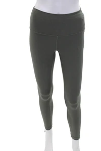 Leggings donna Lululemon vita alta maglia elasticizzata alla caviglia verde taglia 2 - Foto 1 di 4