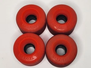 De colección Años 80 Naranja Fuego Rojo Kryptonics Patineta Patineta Ruedas 70mm EE. UU. (Lote B) - Imagen 1 de 10