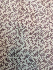 1 Yard Cream Brown Andover Quilting Fabric Botanical Pine Leaves 36x41 - Picture 1 of 6