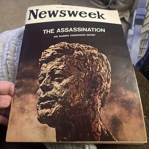 Newsweek The Assassination The Waren Commission 10-5-1964 - Picture 1 of 7