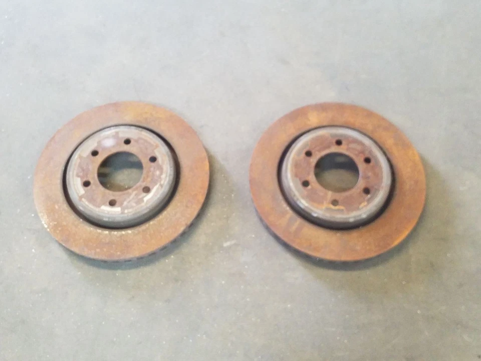 30 k millas - Juego de rotor de freno delantero | Se adapta a Ford F150 2016-2020 Foto 1 de 4