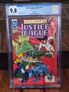Justice League America #69 3RD PRINT CGC 9.8 1992 4453994019 - Picture 1 of 5