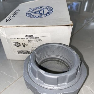 Appleton UNF200NR-A, Exp Proof Conduit Union, Exp. Stecker-Buchse. 2 zoll - Bild 1 von 3