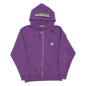 NAPAPIJRI Girls Purple Hoodie Full Zip L - Picture 1 of 6