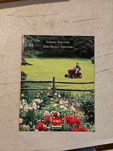 Vintage Toro 1992 Garden Tractors & Zero-Radius Tractors Catalog - Picture 1 of 7