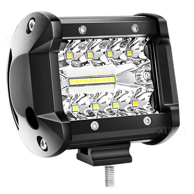 12-24V LED Work Light Bar Flood Spot Light Driving Offroad Truck SUV ATV 4" INCH - Image 1 of 4