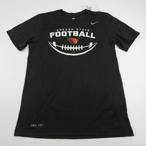 Oregon State Beavers Nike Dri-Fit Short Sleeve Shirt Men's Black New - Picture 1 of 6