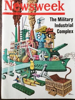 Military Industrial Complex NEWSWEEK June 9 1969 Military / MOON Photos - F503 - Image 1 of 4