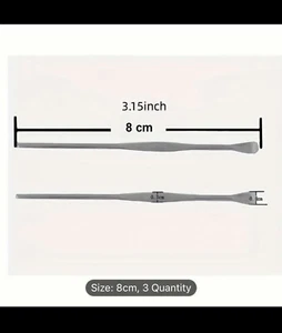 Agitador de pintura de acero - Herramientas de modelado - Paquete de 3 - PLC1 - Imagen 1 de 5