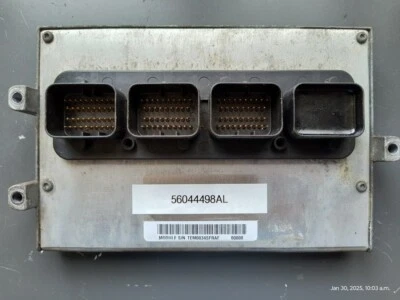 FREE PROGRAMMING NO SKIM 2005 05 Jeep Wrangler TJ 4.0L MT ECU ECM PCM 56044498AL - Image 1 of 2