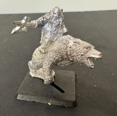Warhammer/Dwarf Reaper Warlord Thorvald Clawhelm Bear R Foto 1 de 2