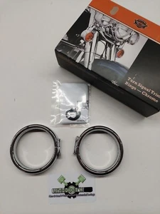 GENUINE HARLEY DAVIDSON Turn Signal Trim Ring Kit 69740-01 - Bild 1 von 1