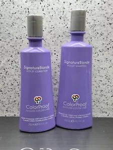 DUO ColorProof Signature Blonde Violet Shampoo 10.1 & Conditioner 8.5 Oz 🔥sale - Picture 1 of 12