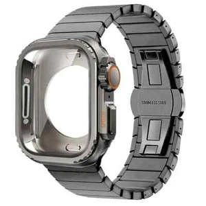 Pasek + etui pokrowiec na Apple Watch Band Ultra 2/1 10 9 8 7 6 5 4 etui ochronne - Zdjęcie 1 z 18
