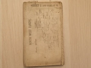 North West Europe Sheet 1 and Part of 4 1:250,000 War Office feb 1915 GSGS 2733 - Bild 1 von 7