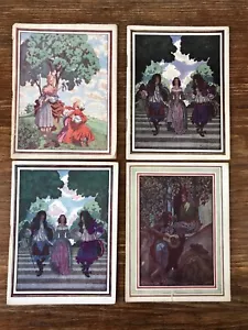 4x Programmes THEATRE illustration de PIERRE BRISSAUD Années 1930 - Foto 1 di 10