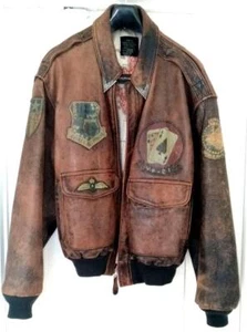 AVIREX TYPE A-2 Flight Jacket Top Gun S Size Men's Brown - Picture 1 of 20