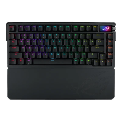 ASUS ROG AZOTH Extreme 1.47'' OLED Wireless Bluetooth Gaming Mechanical Keyboard - Image 1 of 4