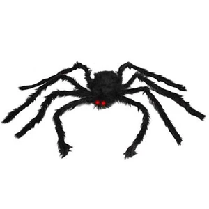 50 Inch Giant Spider, Halloween Hairy Spider Scary Fake Large Spider for Outd... - Picture 1 of 7