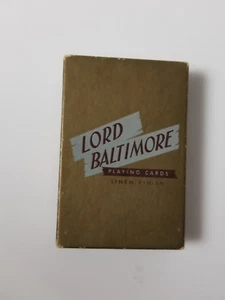 vintage poker cards map pacific ocean lord baltimore 9 thru Ace 48 cards  - Picture 1 of 5