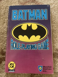 Batman Role-playing Game Mayfair Games DC Heroes Vintage 1989
