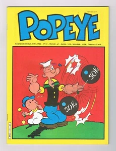 *** POPEYE Magazine *** n° 21 - 1982 - Dynamisme Presse Edition // Q. NEUF - Picture 1 of 2