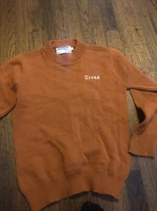 Vintage Texas Longhorns Sweater Men Marlomar Corp USA 100% Acrylic W. Babylon NY - Picture 1 of 7