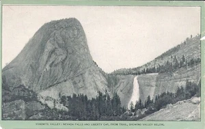 Antica carta commerciale Singer Sewing Co. - 'Yosemite Valley' - Foto 1 di 2