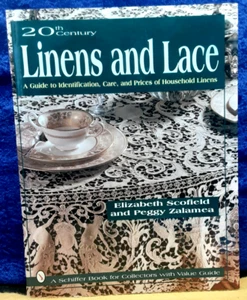 LINENS AND LACE; Scofield & Zalamea; Schiffer; 1995; hbdj; NM - Imagen 1 de 3