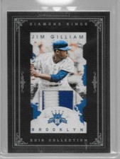 2016 Diamond Kings DK Minis Materials Framed Prime #47 Jim Gilliam Patch 1/5