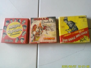 Three Castle Films 8mm abbott and costello comedies have badge Indian Raiders - Picture 1 of 1