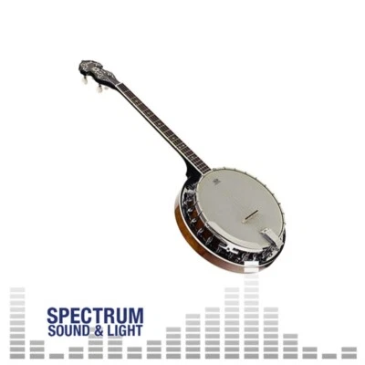 OZARK Tenor Electric Banjo - with Padded Cover [2112TE] Instruments Folk pickup - Image 1 of 4