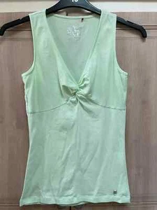ESPRIT green lime top blouse t-shirt size 8 excellent condition stretch. - Picture 1 of 5