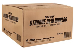 Star Trek Strange New Worlds Cards Sealed 12 Box Case, 48 Autographs, 12 Relics