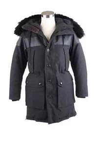 $2,650 Moncler X Lionel Terray Down Parka w/ Fur Hood SZ 0 / XS Black RARE - Picture 1 of 15