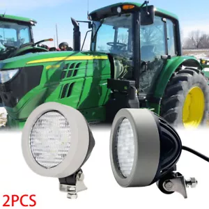 2X Luz de trabajo de inundación LED ovalada AL205375 para tractor John Deere 6415 6420 6430 6615 - Imagen 1 de 8