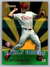 1999  Bowman #ER9 Scott Rolen Early Risers