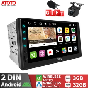 Autoradio ATOTO S8 Premium 2DIN Android Chat GPT AI Autoradio Auto 3+32GB+Cámara - Imagen 1 de 12