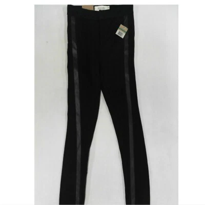 Pantalones de mujer Rachel Roy 00 negros elásticos ajustados informales Foto 1 de 2