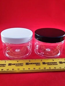 150ml Small plastic storage container/jar/tub/pot, screw top lid 5,10,20 & 40 - Picture 1 of 5