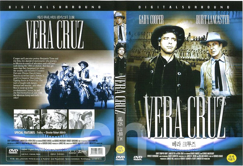 Vera Cruz (1954) - Robert Aldrich, Gary Cooper, Burt Lancaster  DVD NEW - Image 1 of 1