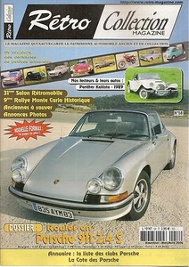 RETRO COLLECTION 58 ROULER EN PORSCHE 911 2.4 S TARGA 1971 PANTHER KALLISTA 1989 - Bild 1 von 1