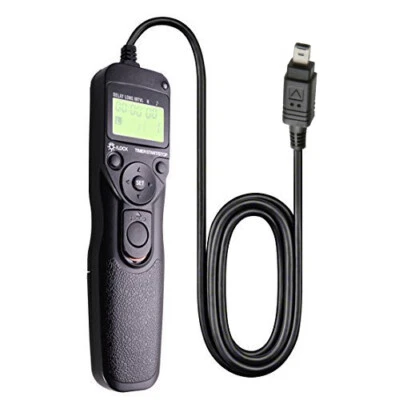 LCD Timer Shutter Release Cord f/ Nikon D780 Z6 Z7 D7500 D750 D5600 D7200 D90 - Image 1 of 3